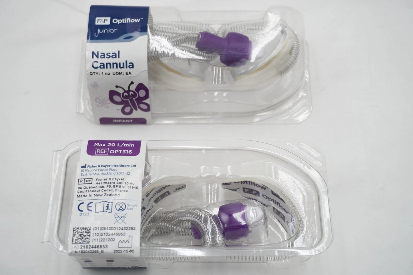 F&P Optiflow Pediatric Nasal Cannula - 20 L/Min