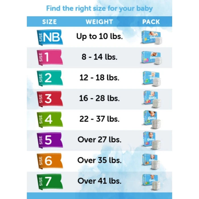 Comfees Baby Diapers Size 5