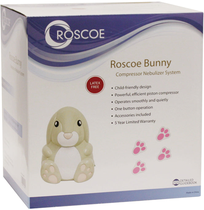 Bunny Pediatric Nebulizer System with Disposable Neb Kit