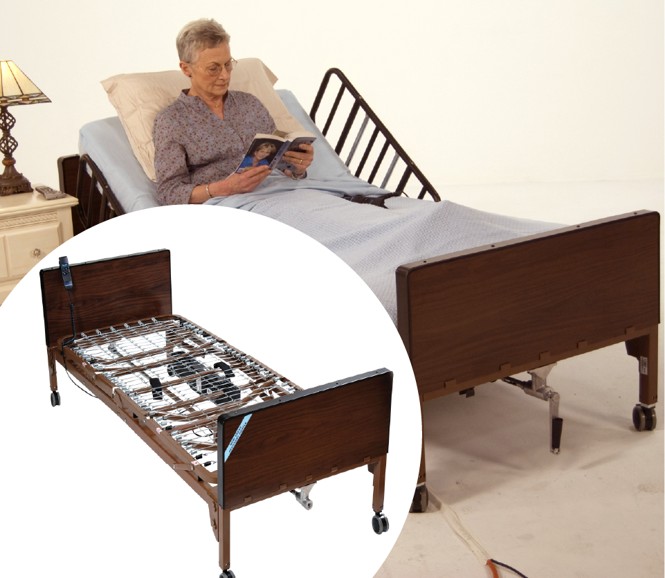 Semi Electric Hospital Bed