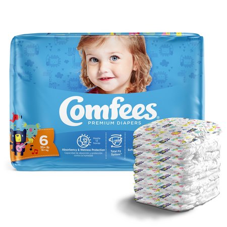 Comfees Baby Diapers Size 6