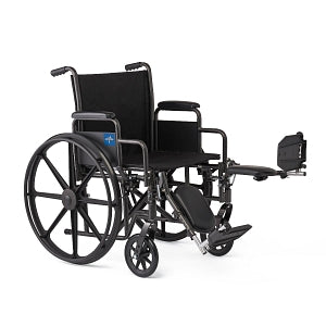 K1 Standard Wheelchair with swing away footrests